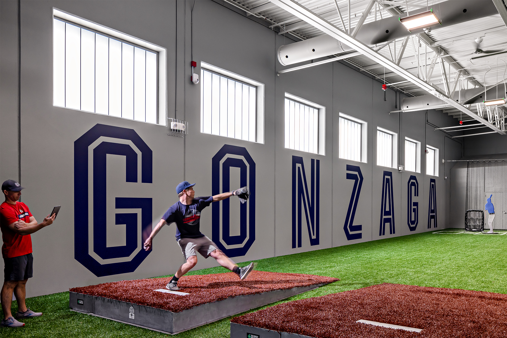 8.13.2024 ALSC GU Baseball Indoor Facility Bullpen Cropped Large