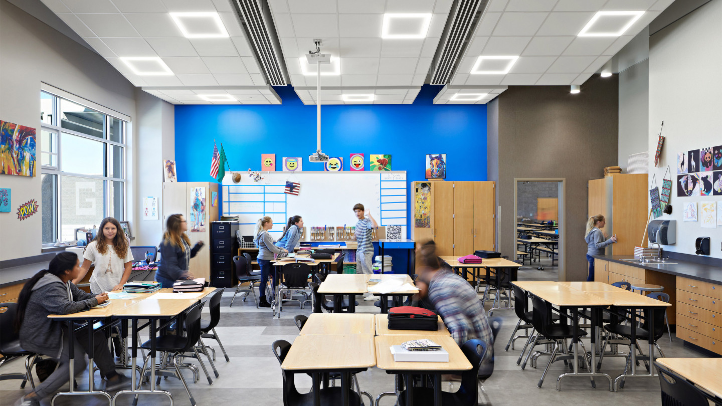 Evergreen Middle School » Alsc Architects